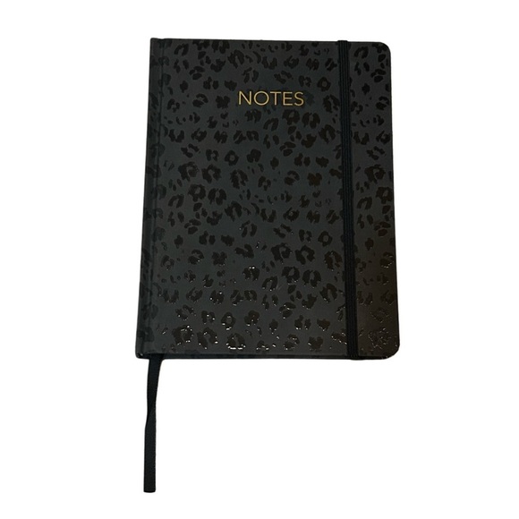 Threshold Other - Threshold Black Leopard Print Notebook